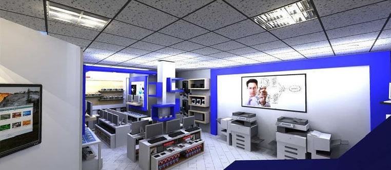 Amenagement SHOP M INTERCOM Distributeur agrée DELL