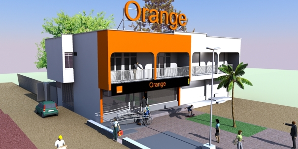 RENOVATION DU SHOP CCT EN SHOP ORANGE